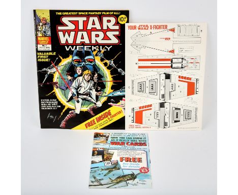 Marvel Comics: Star Wars weekly No. 1 (October 1978).First issue of a weekly anthology magazine from Marvel UK, reprinting US