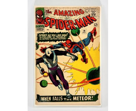 Marvel Comics: The Amazing Spider-Man No. 36 (1966).Featuring the 1st appearance and origin of The Looter. This lot features: