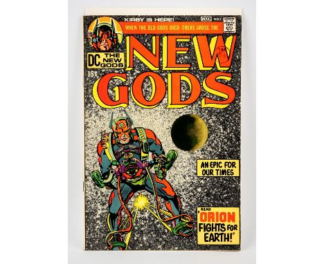 DC comics: New Gods  No.1 by Jack Kirby (1971).The New Gods are an alien race appearing in the DC comics eponymous Dc comic s