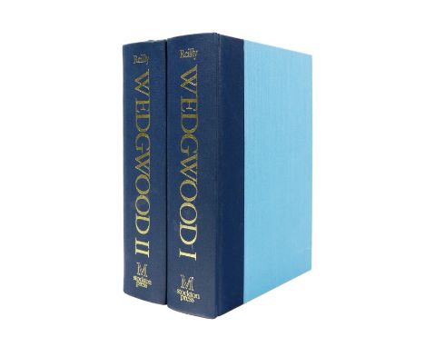 Reilly (Robin)&nbsp;Wedgewood, 2 vols. lg. thick 4to Lond. 1989.&nbsp;First Edn., profusely illustrated, colour etc., cloth &