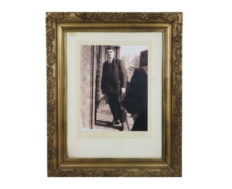 The 'Big Fella' in London  Political: [La Fayette] photographer&nbsp;A full length Portrait Photograph of Michael Collins, T.