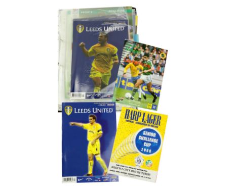 Soccer:&nbsp; F.A.I. &amp; Premiership [1960s - 00's) a collection of varied Soccer Programmes for F.A.I. Senior Cup, Premier