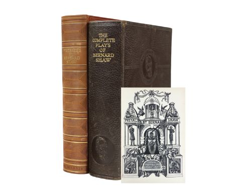 Shaw (Geo. Bernard)&nbsp;Prefaces, thick roy 8vo London (Constable &amp; Co.) 1934.&nbsp;&nbsp;First Edn., decor. title, orig