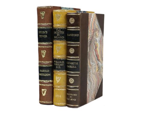 Attractive Bindings: Wright (Wm.)&nbsp;The Brontes in Ireland or Facts, Stranger than Fiction, Lond. 1894. Frontis &amp; illu