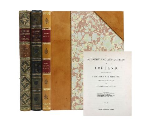 Bartlett (W.H.)&nbsp;The Scenery and Antiquities of Ireland, 2 vols. 4to Lond. n.d. c. 1850.&nbsp;First Edn., 2 engd. add. ti