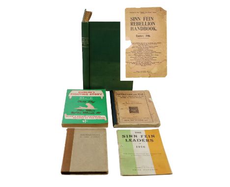 1916 Interest etc:&nbsp;Sinn Fein Rebellion Handbook Easter 1916, 8vo D. (Weekly Irish Times) 1916,&nbsp;First Edn., illus. &