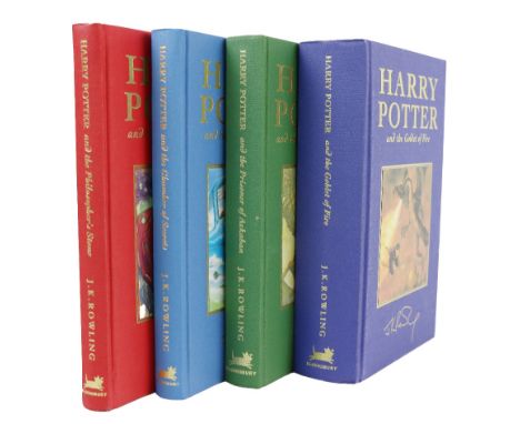 Harry Potter Deluxe Editions Rowling (J.K.)&nbsp;Harry Potter and the Philosophers' Stone,&nbsp;L. (Bloomsbury) 1999 [No. 10/