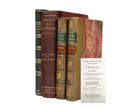 Faulkner (Thos.)&nbsp;An Historical and Topographical Description of Chelsea and its Environs, 2 vols. Chelsea 1829.&nbsp;Fir