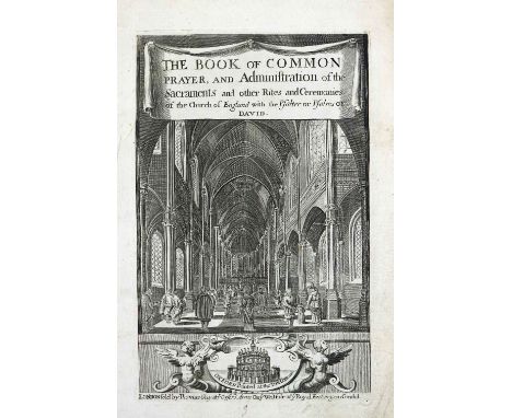 Armorial Binding:&nbsp;The Book of Common Prayer, and Administration of the Sacraments... Folio Lond. 1683 Engd. title, woodc
