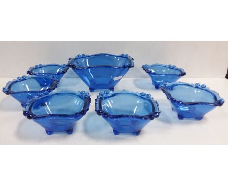 Vintage Blue Desert Set