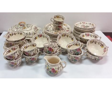 62 Pce Masons Nabob Tea & Dinner Service