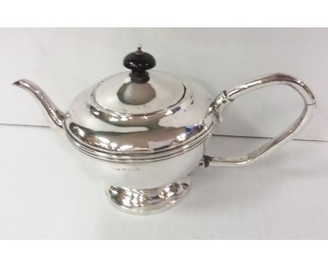 Vict Solid Silver Teapot