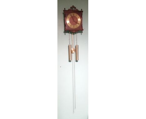 Twin Weight Wall Clock