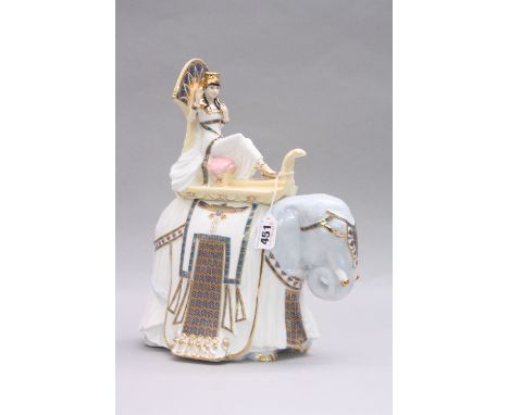 A ROYAL WORCESTER FIGURE GROUP, 'Cleopatra Queen of Kings', Limited Edition of 500, CW588