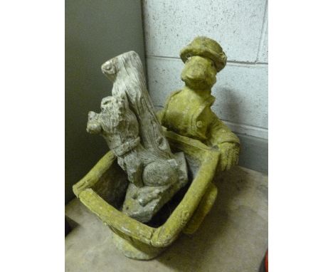 A COMPOSITE GARDEN TROUGH, etc (2)