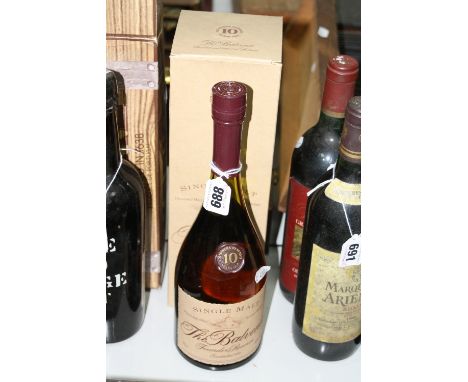 THE BALVENIE HIGHLAND MALT SCOTCH WHISKY, 10 years old, 40%, 70cl, in carton