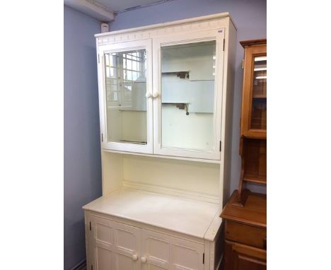 Cream Ercol bookcase