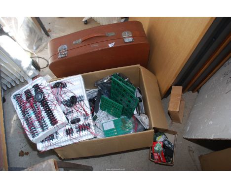 Small speaker cable, suitcase, etc.