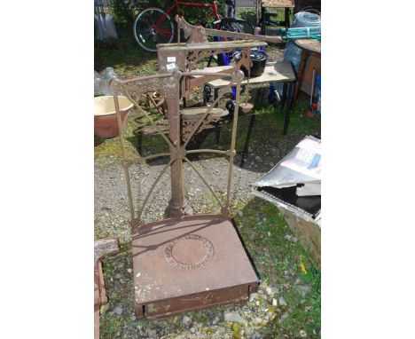 A vintage scales by Days &amp; Millward Ltd, Birmingham.