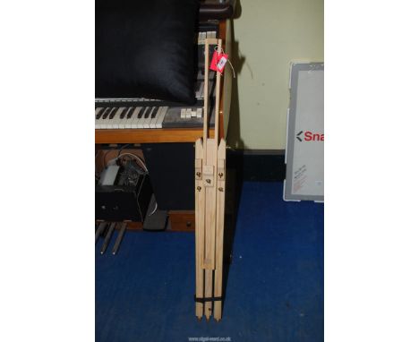 An artist easel.