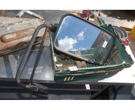 A PTO and tractor mirror.   **