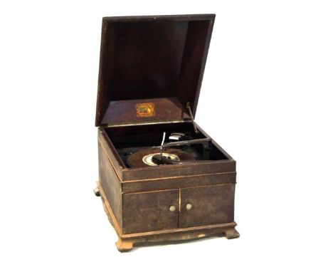 His masters voice electric record player, circa 1930