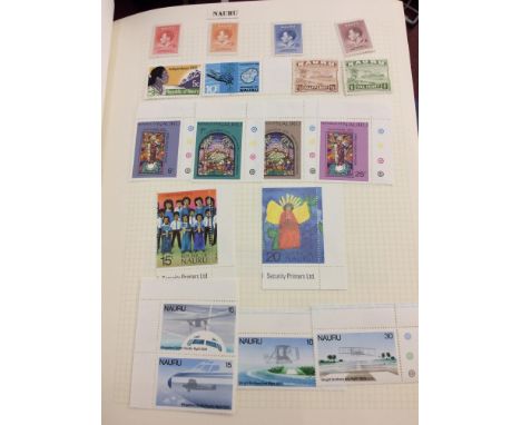 A large collection in 10x 'The Viking Stamp Album' mint and used, all mounted on hinges, GB, Empire, World, Commonwealth, etc