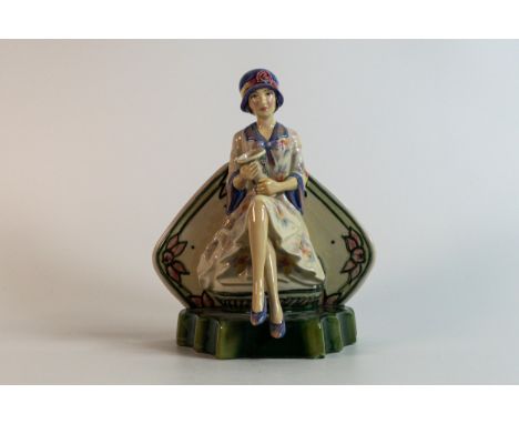 Kevin Francis / Peggy Davies Figure Charlotte Rhead (Young)  with cert 