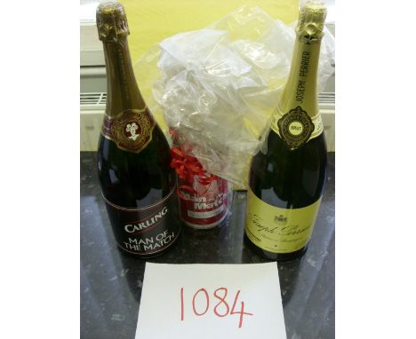 Man Of The Match Awards, 3 bottle of champagne, as awarded to the players of Arsenal/Tottenham, and given to the vendor by th