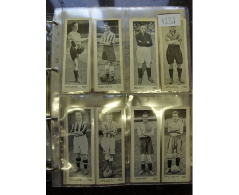 Topical Times, a collection of 152 trade cards from various sets, panel portraits, black & white, 66, colour 13, minature pan