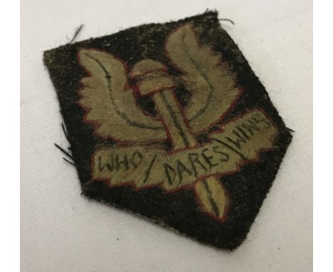 SAS cloth patch WW2 pattern  