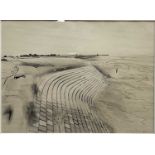 Humphrey Spender, 'Estuary sea wall'