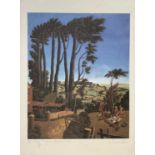Simon Palmer, signed silkscreen print