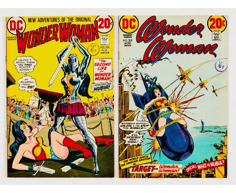 Wonder Woman (1973) 204, 205. Light tan pages [fn/vfn] (2). No Reserve