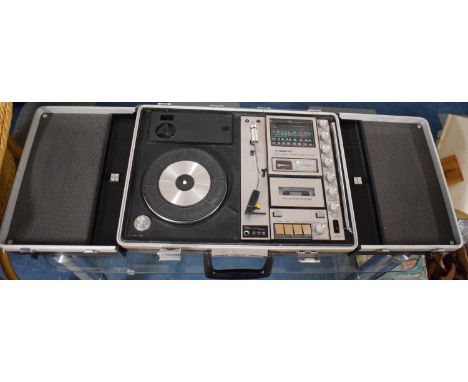 A Vintage Sanyo Solid State Stereo Music Centre 