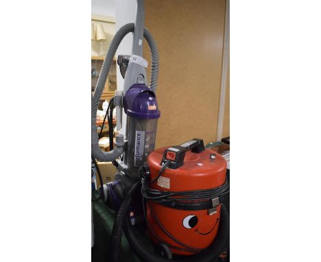 A Vax Vacuum Cleaner and a Vintage Henry Hoover by Numatic 