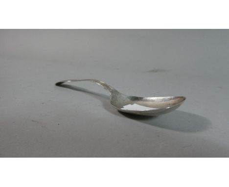 A Georgian Silver Tea Caddy Spoon by Joseph Wilmore, Birmingham 1824 