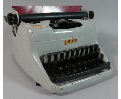 A Vintage Petite Toy Typewriter 