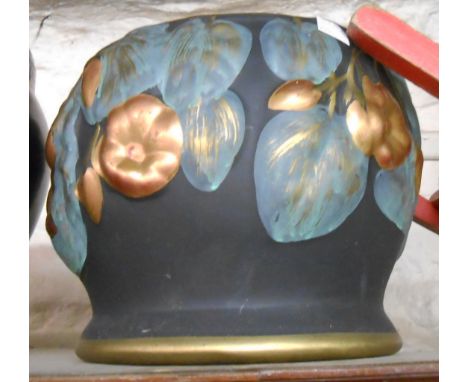 A modern ceramic jardiniere