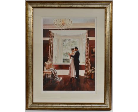 Rob Hefferan, after, by DeMontfort Fine Art, A Dance by the Window, signed, fine art print, limited edition number 30 of 30, 