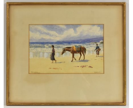 R. AndersonThe Fisherwomensigned, watercolour, 20cm x 30cm