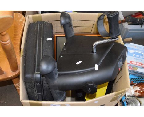 Mixed Lot:  Ken Hom wok set, Toshiba laptop, briefcase etc