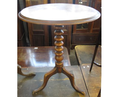 19th Century mahogany tilt top occasional table on tripod legs.(B.P. 24% incl. VAT)