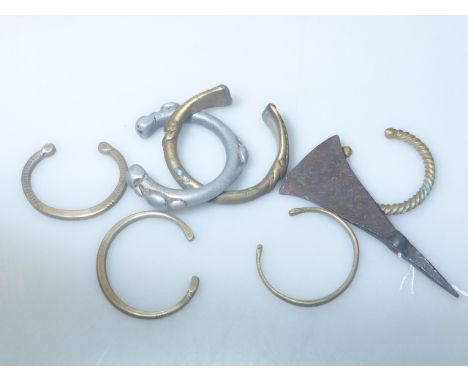 Axe head and bangles