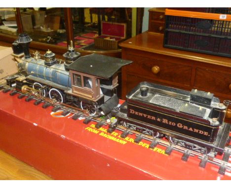 Bachmann Baldwin narrow gauge 2-6-0 Mogul electric locomotive and tender