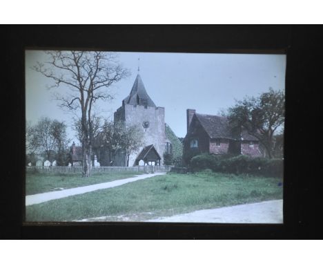 R H Beavan Paget Half-Plate Colour Plates, Knole Park, Sevenoaks and Otford Church, G; on 17 May 1913 the Society of Colour P