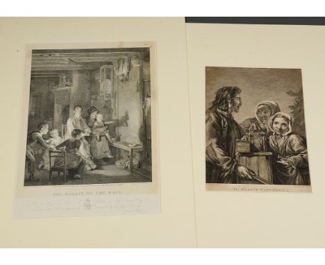 Engravings, ‘The Magick Lanthern’, after J B M Pierre, engraved by R Blyth, 250mm x 330mm, F, cut down, laid down, and ‘The R