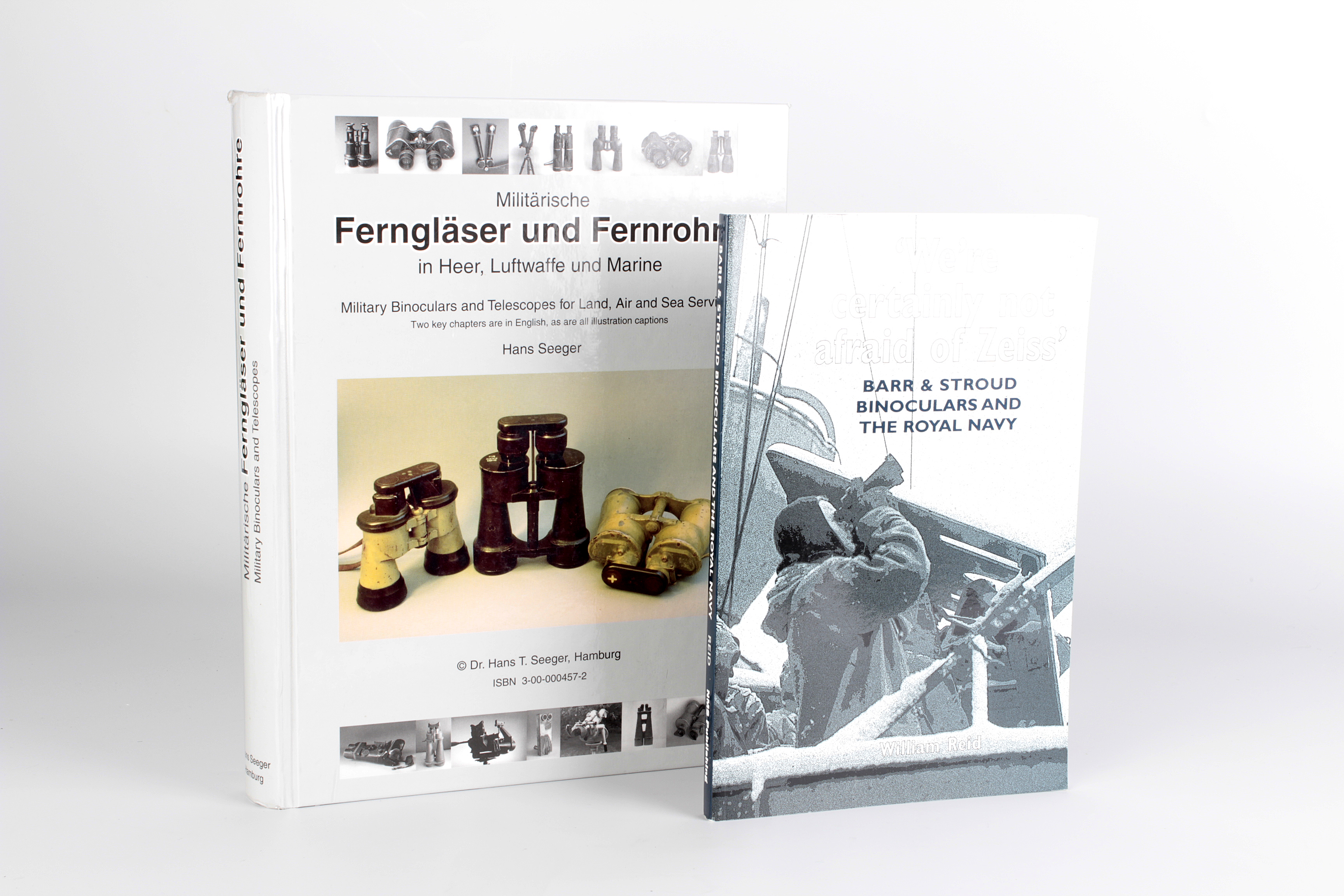 Binocular Books signed copy of ‘Military Binoculars and Telescopes for