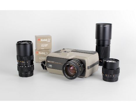 A Prototype Kodak SV8300 Digital Camera, no serial number, with Kodak Ekton SVS f/2.0 7mm lens, black, serial no. 1510391, bo