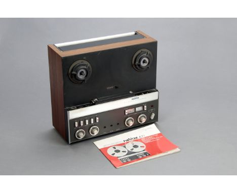A Revox A77 Stereo Reel to Reel Recorder, serial no. 255985, with original instructions, untested